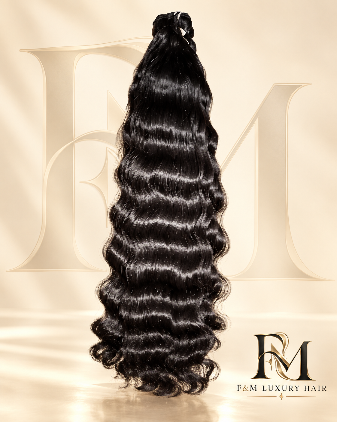 30” Natural Wave 3-Bundle Set