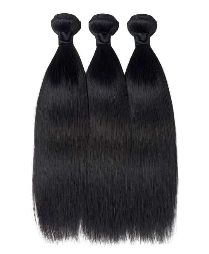 Straight Black Bundle Set