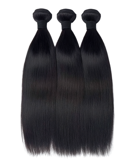 Straight Black Bundle Set