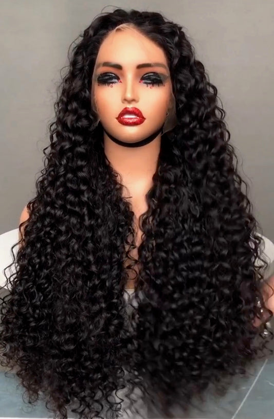 Raw French Curl Wig – Transparent Lace
