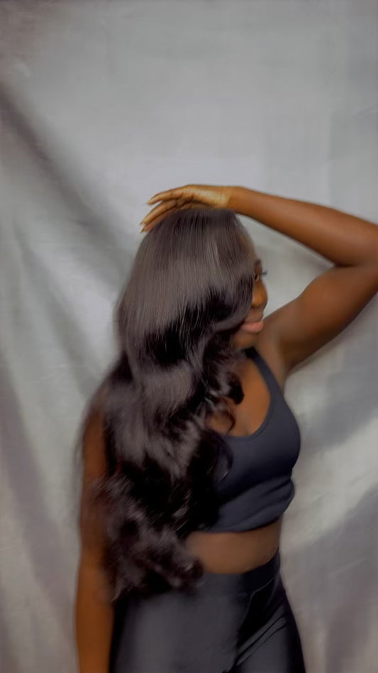 Body Wave Wig – 100% Raw Human Hair